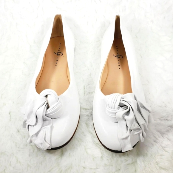 Gibellieri Shoes - GIBELLIERI White ribbon Flat Shoes